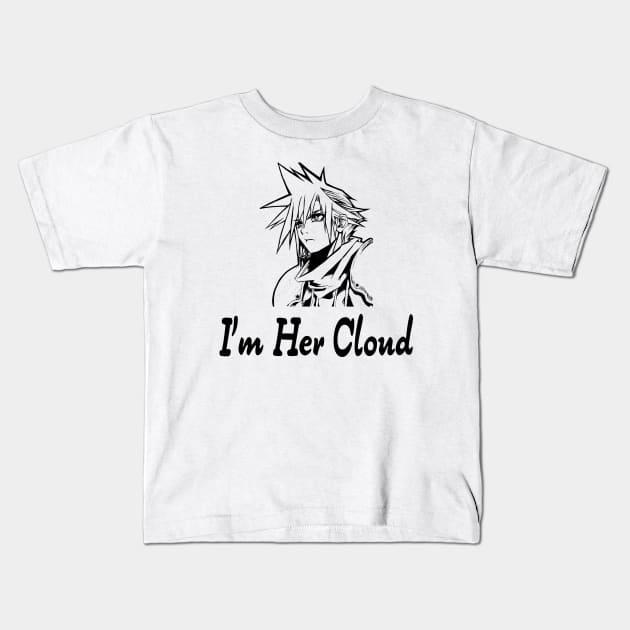 I'm her Cloud Kids T-Shirt by Madelyn_Frere